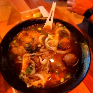 Combo Pho w/ Meatballs