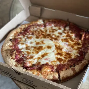 a pizza in a box