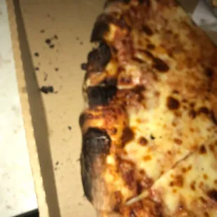 a slice of cheese pizza
