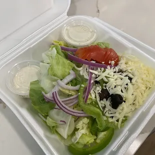 Green Salad - so good and so fresh!