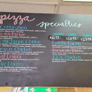 Menu March 2022