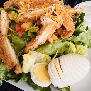 Crispy chicken salad