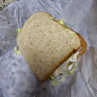 Tuna sandwich for $10....!