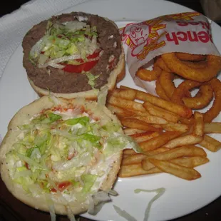 Giant burger deal for $2.99 and it comes out to $3.20 after tax &amp; $2.35 for order of onion rings