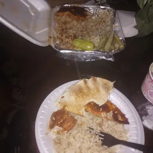 Deboned chicken &amp; rice