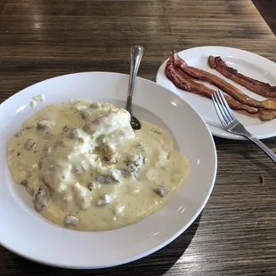 Biscuits and gravy