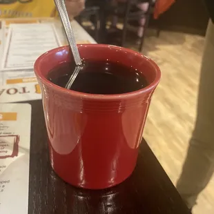 Great Rich Fresh Black Coffee