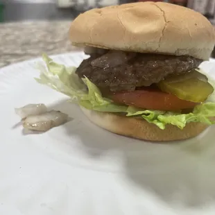 Hamburger all the way