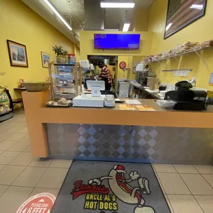 Interior - front counter