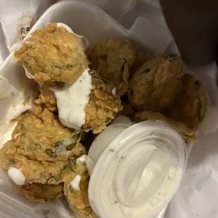 Fried pickles