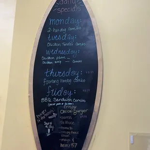ribs, menu