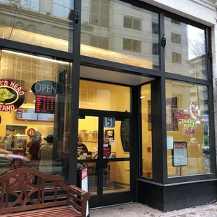 Revamped storefront as of November 2017