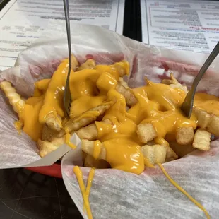 Cheesy fries