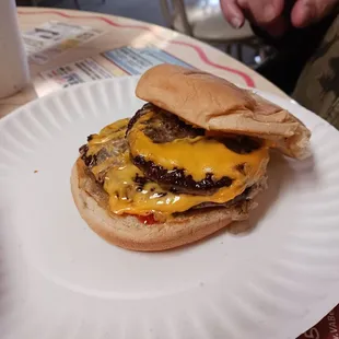 Dbl cheeseburger