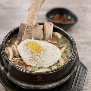 Stone Bowl Soup with Glass Noodles