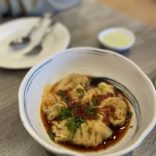 Spicy Shrimp &amp; Pork Wonton