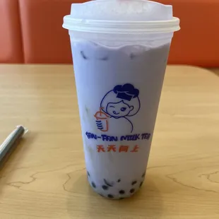 Taro Bliss with Boba!