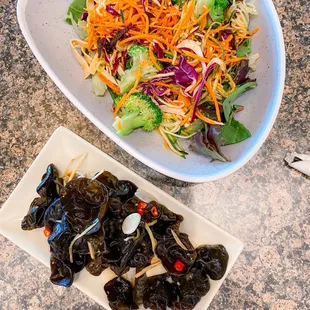 Wood Ear Mushroom, Fan Tang Salad