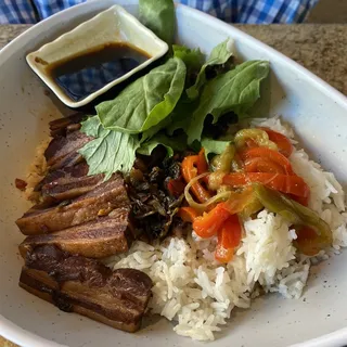 Mei Cai Pork Belly Bowl