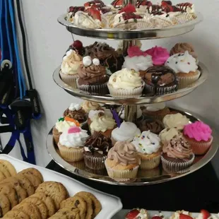 Dessert Bar!!  Let us help you with your next event with a variety of our sweet treats.