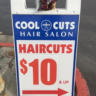 Good price for the simple haircuts I get.