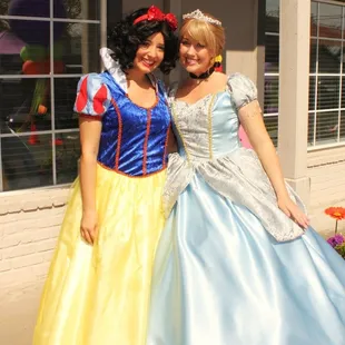 Princess Characters Available for parties
