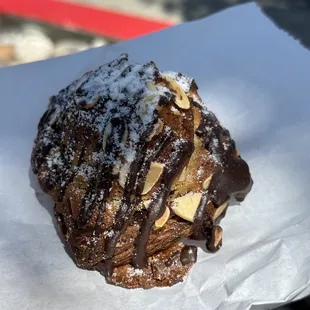 Almond croissant