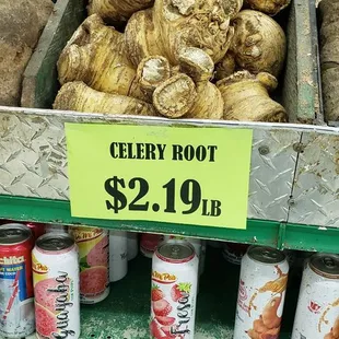 a display in a grocery store