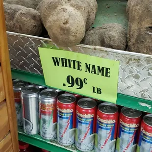 a display in a grocery store