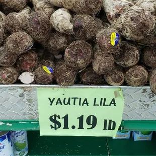 a display in a grocery store