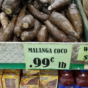 a display in a grocery store