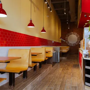 Restaurant seating area