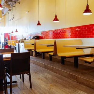 Restaurant seating area