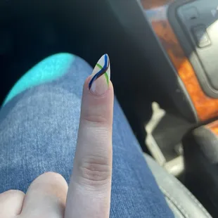 Crooked nail