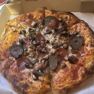 Bambino with mushroom