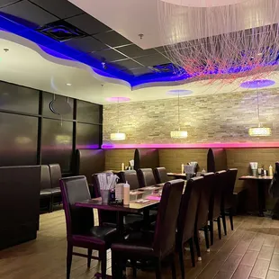 a dining area