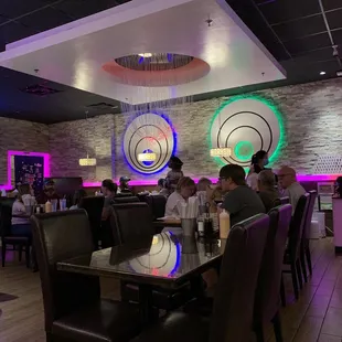 people sitting at the bar