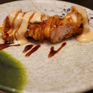 Krab tempura, it was delicious!