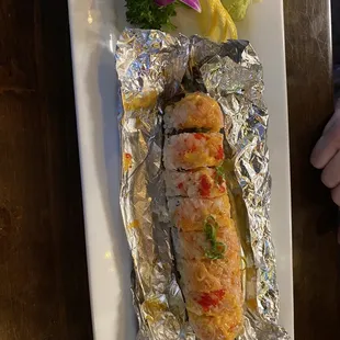 Flamethrower Roll (they set it on fire but didn't get a vid)