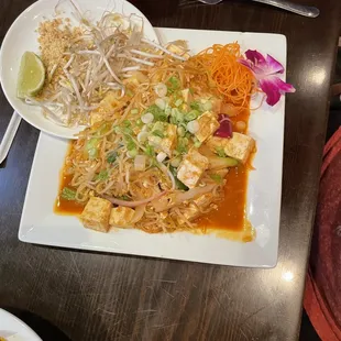Pad Thai with Tofu