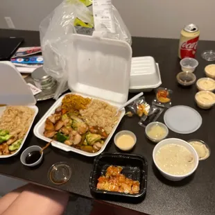 Tons of cheap styrofoam.