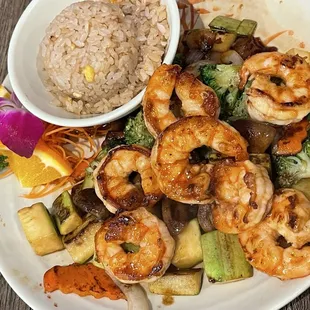 Hibachi Shrimp Lunch