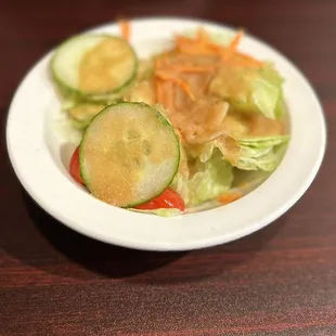 Ginger salad