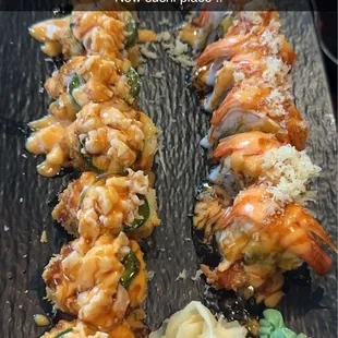 sushi and sashimi, sushi, food, sashimi