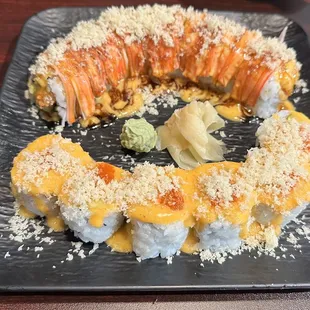 Sexy Roll and Michigan roll