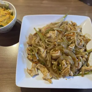 Udon with Garden Salad