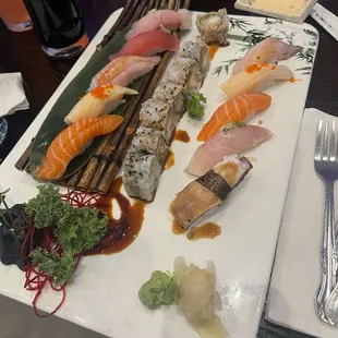 food, sashimi, sushi and sashimi, sushi