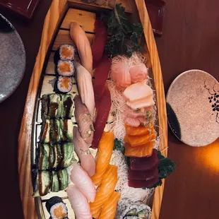 The sushi boat