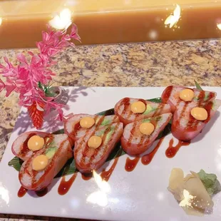 food, sushi and sashimi