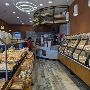 a variety of baked goods